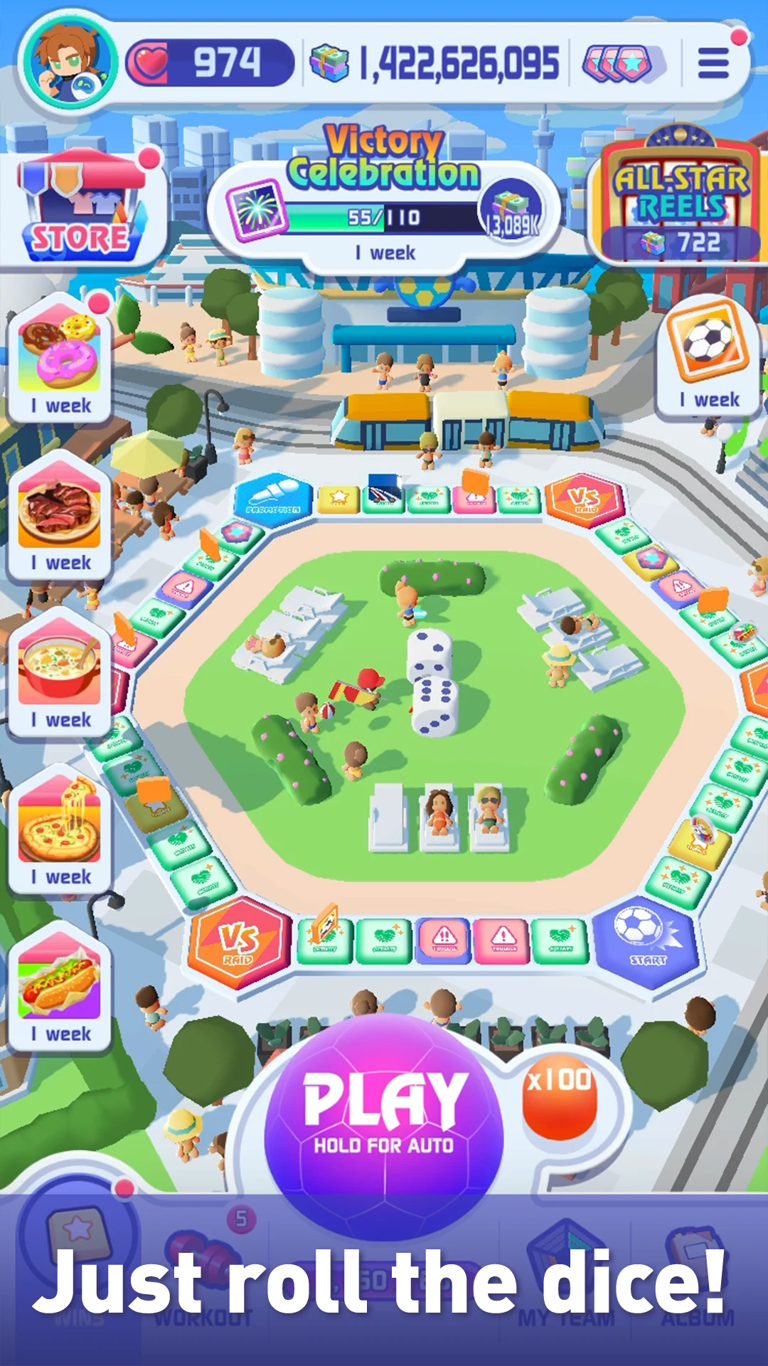 Dice Strikers: Roll to Glory screenshot